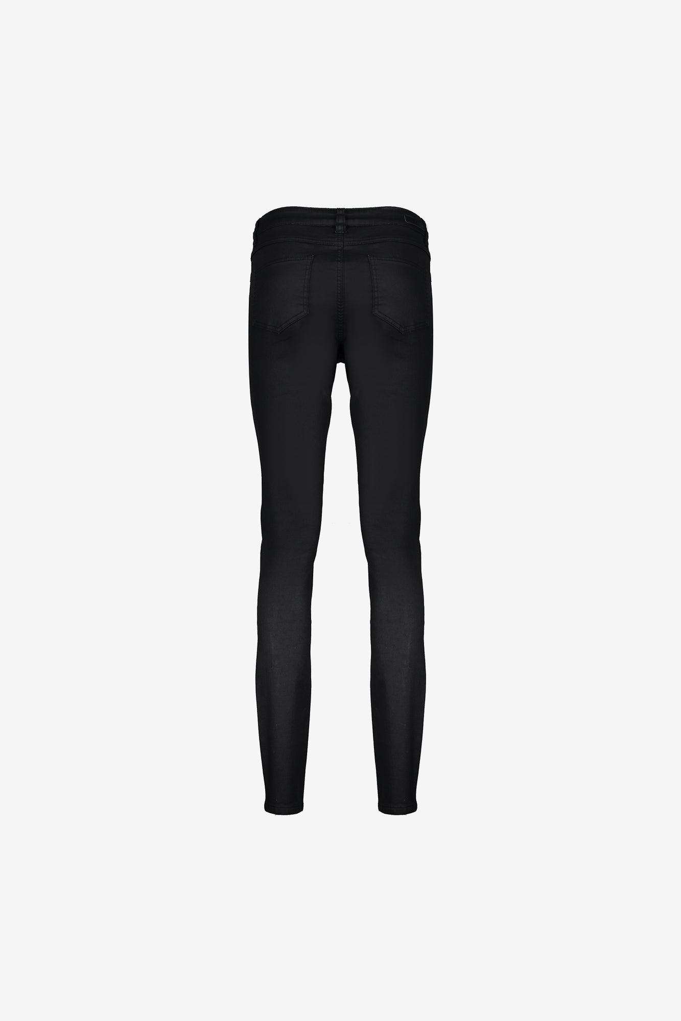 Geisha Damen-High-Waist-Skinny-Jeans mit Beschichtung