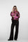 Geisha Damen-Nadelstreifenhose mit Lurex