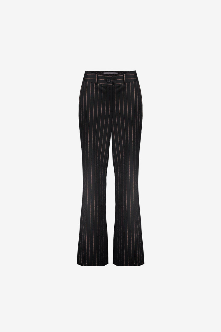 Geisha Damen-Nadelstreifenhose mit Lurex