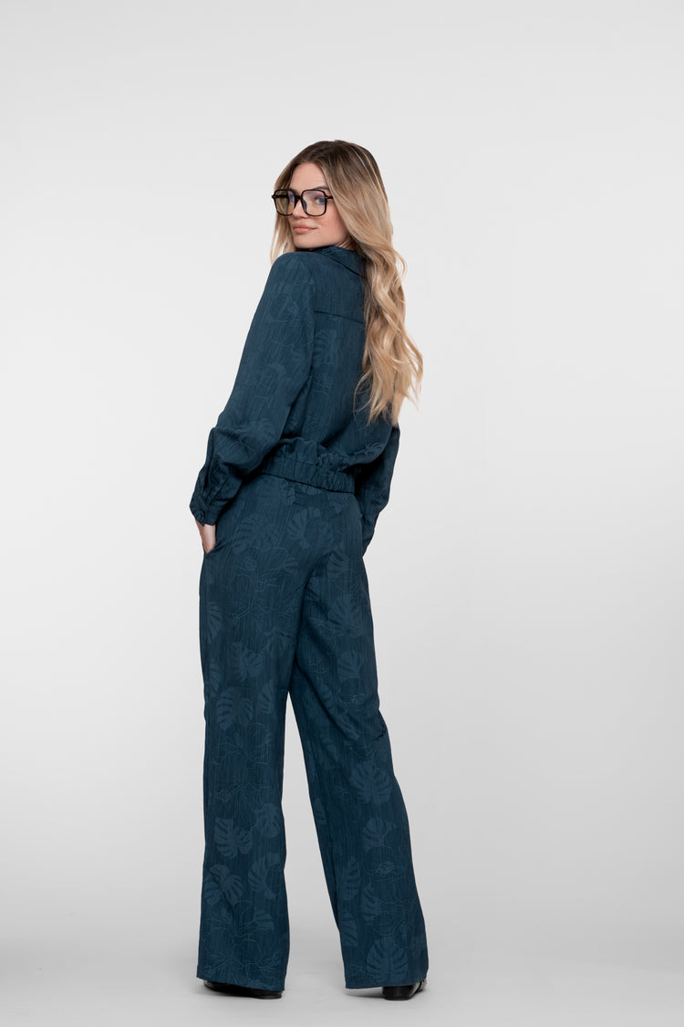 Geisha Damenhose mit Blumenmuster