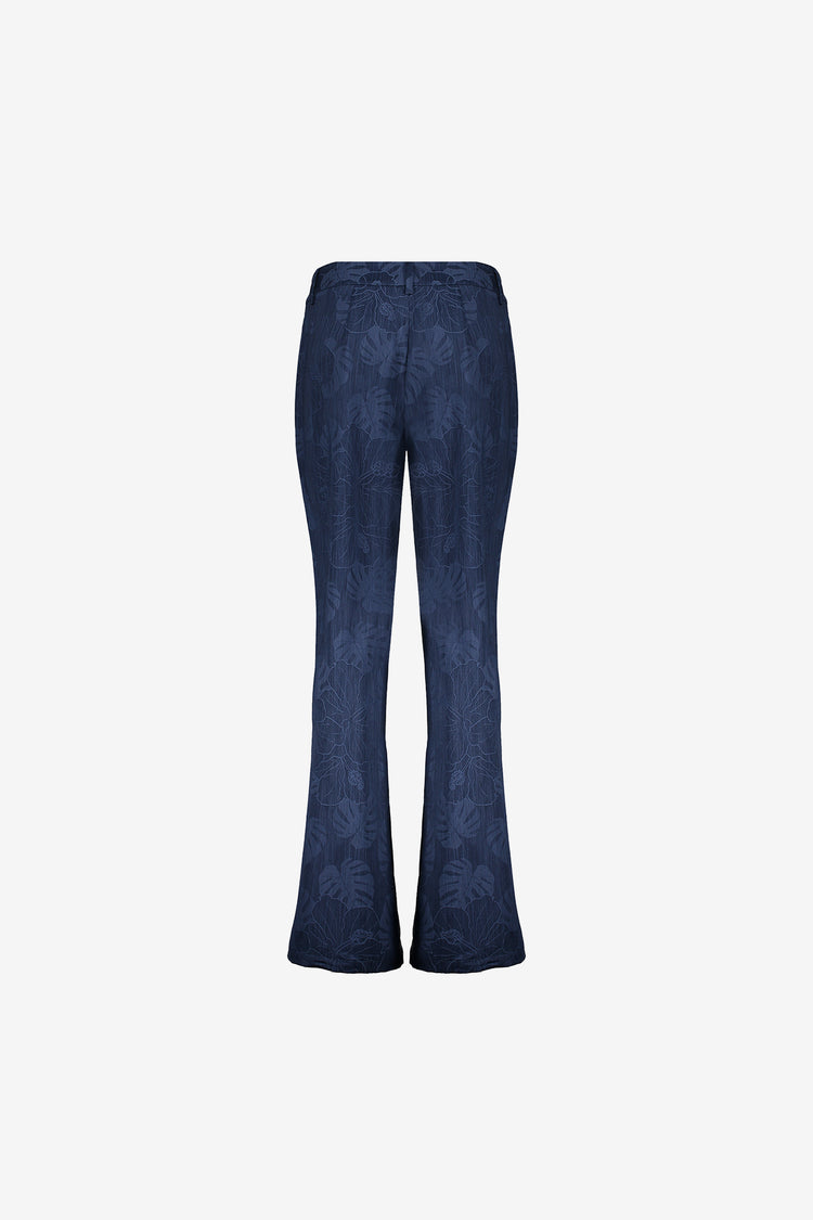 Geisha Damenhose mit Blumenmuster