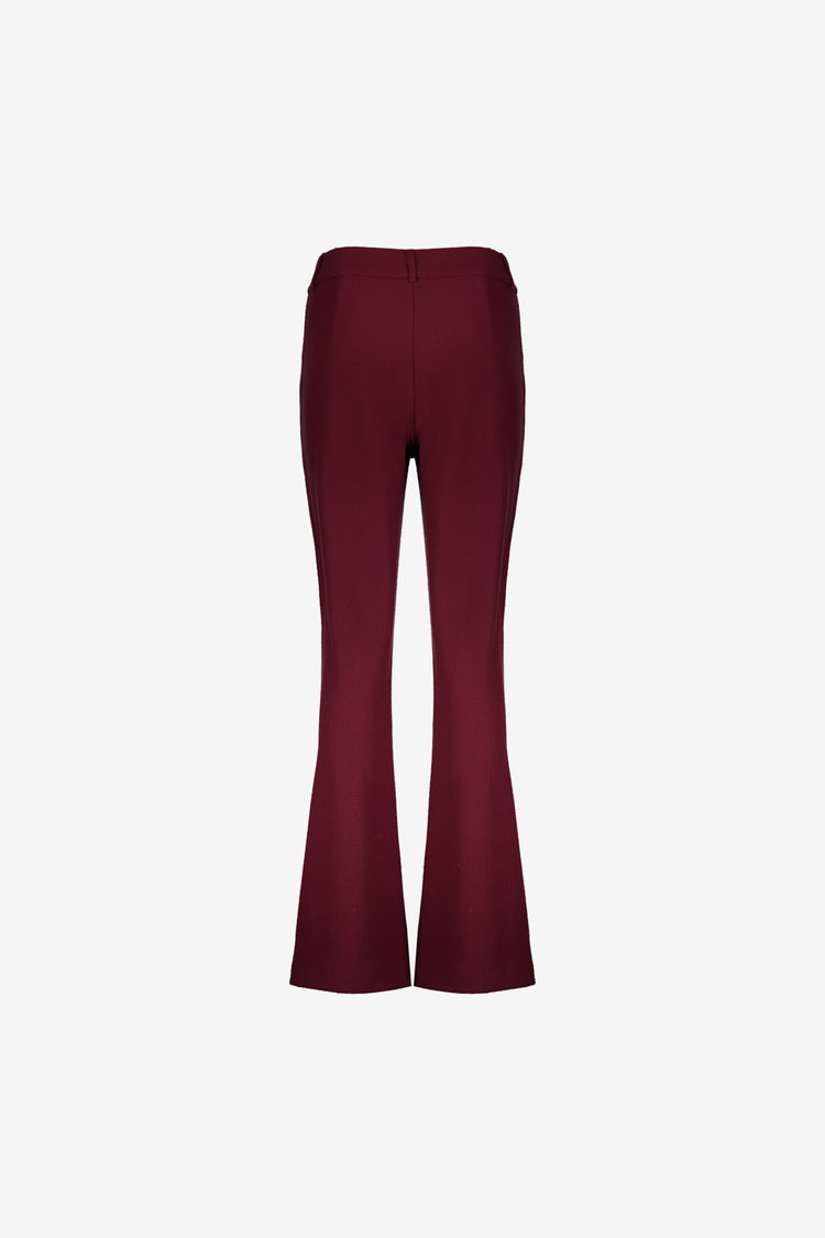 Geisha Damen High-Waist-Hose mit Wabenmuster