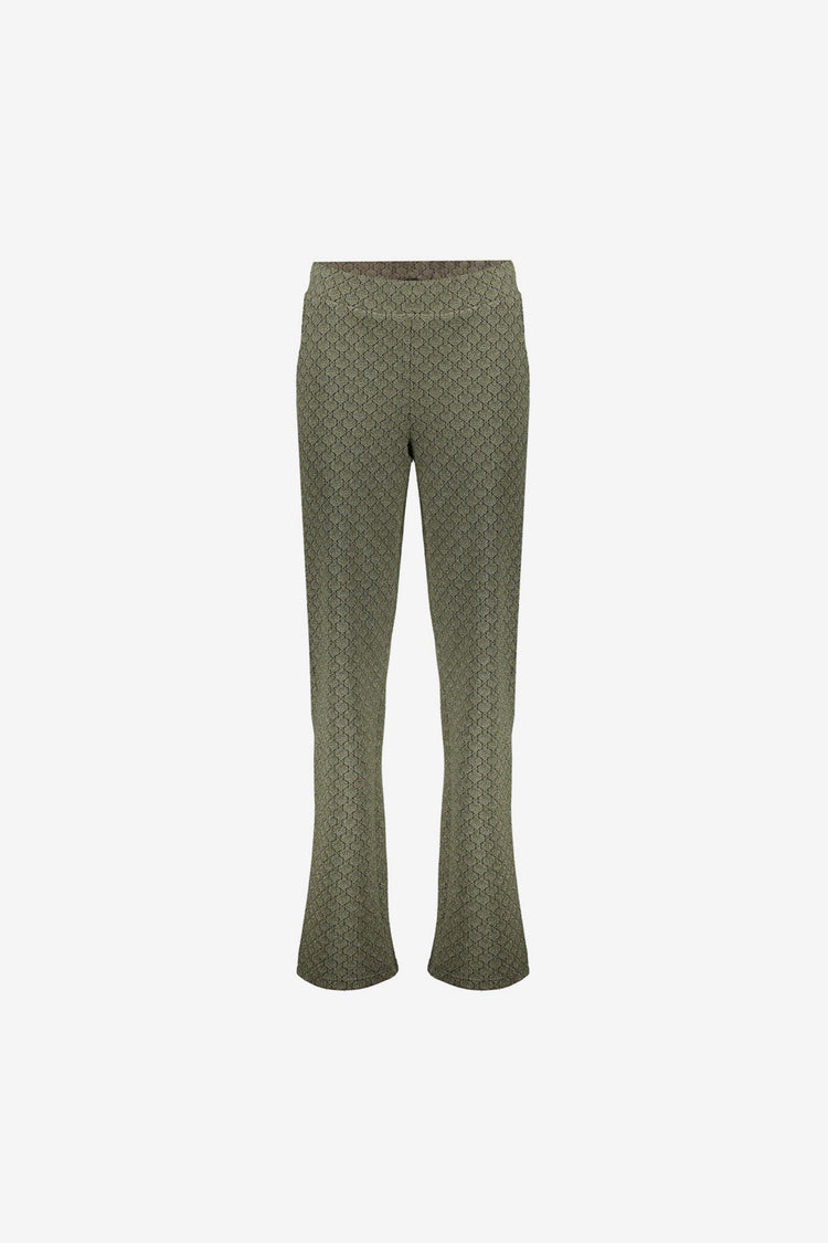 Geisha Damenhose mit Jacquardmuster