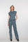Geisha Damen-Hose mit elegantem Print und Lurex