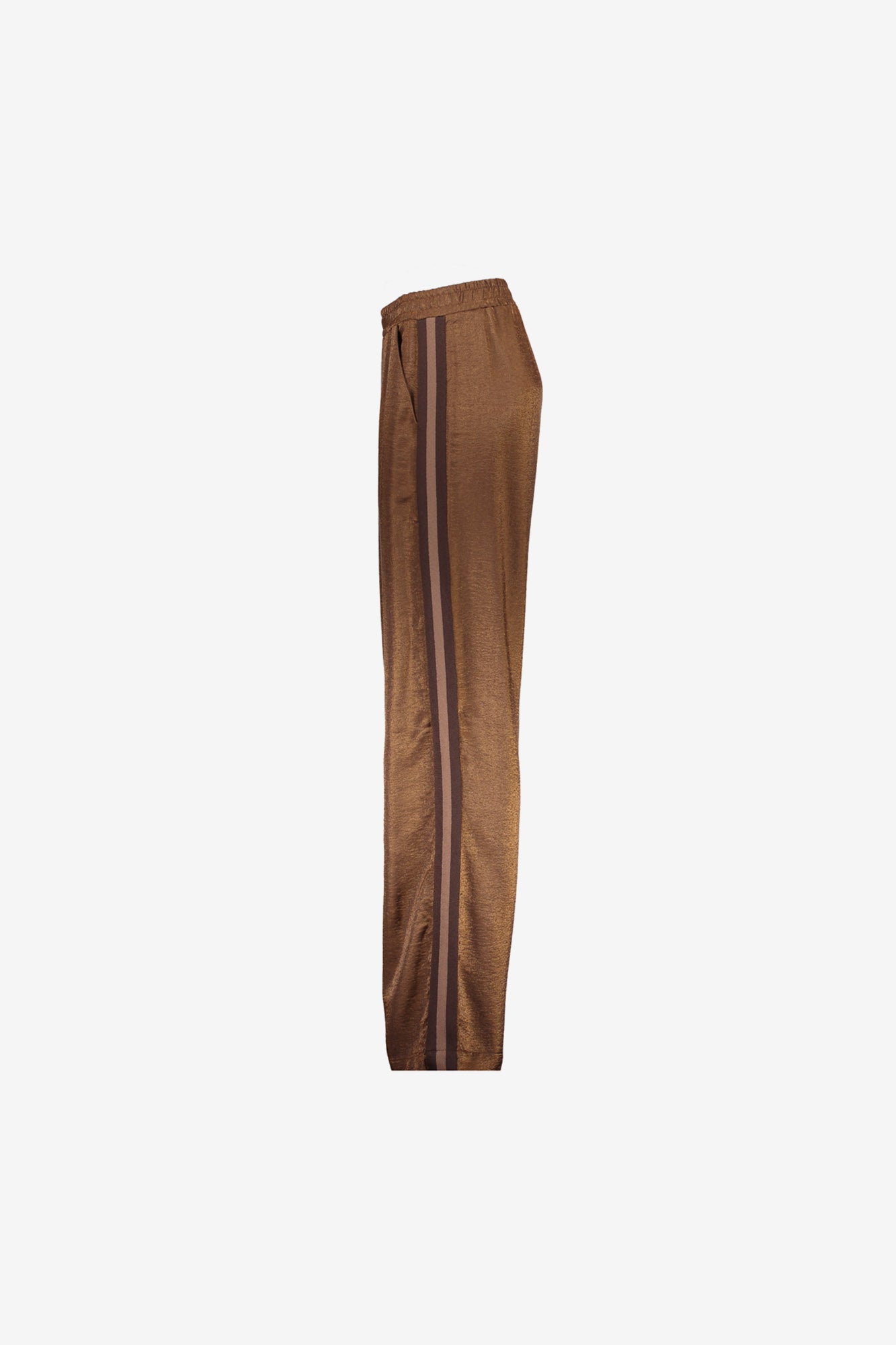 Geisha Damen-Schimmernde Hose mit Seitenstreifen