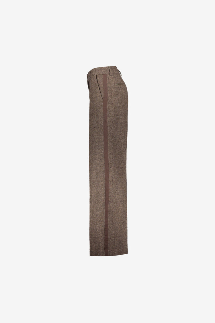 Geisha Damen-Tweedhose mit Zierband
