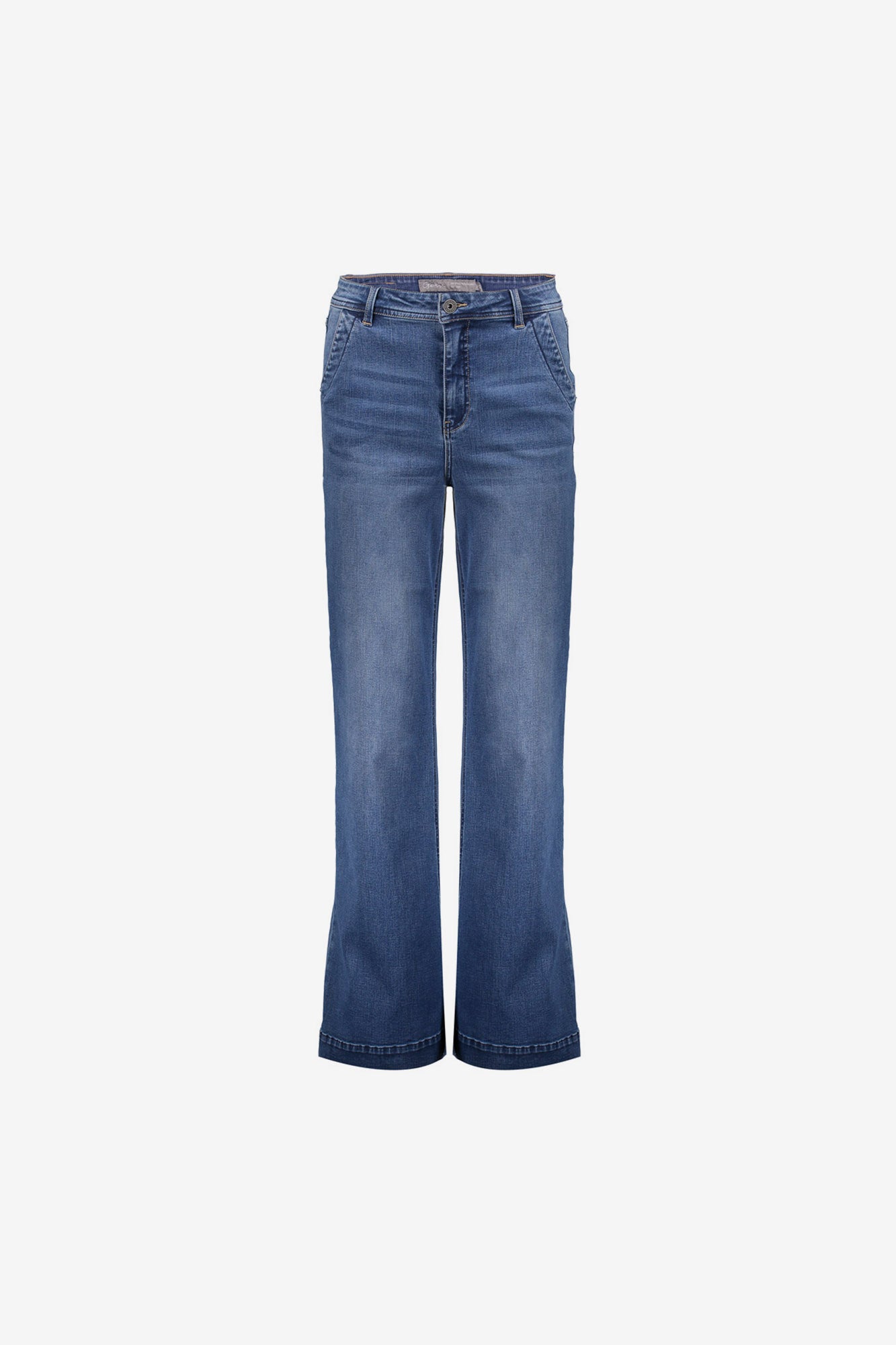 Geisha Damenjeans mit weitem Bein
