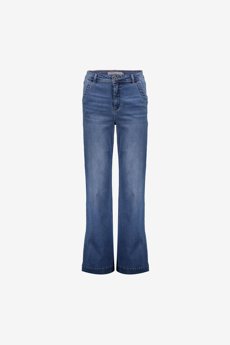 Geisha Damenjeans mit weitem Bein