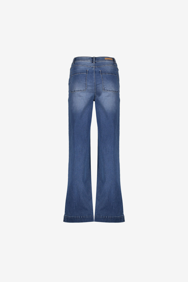Geisha Damenjeans mit weitem Bein