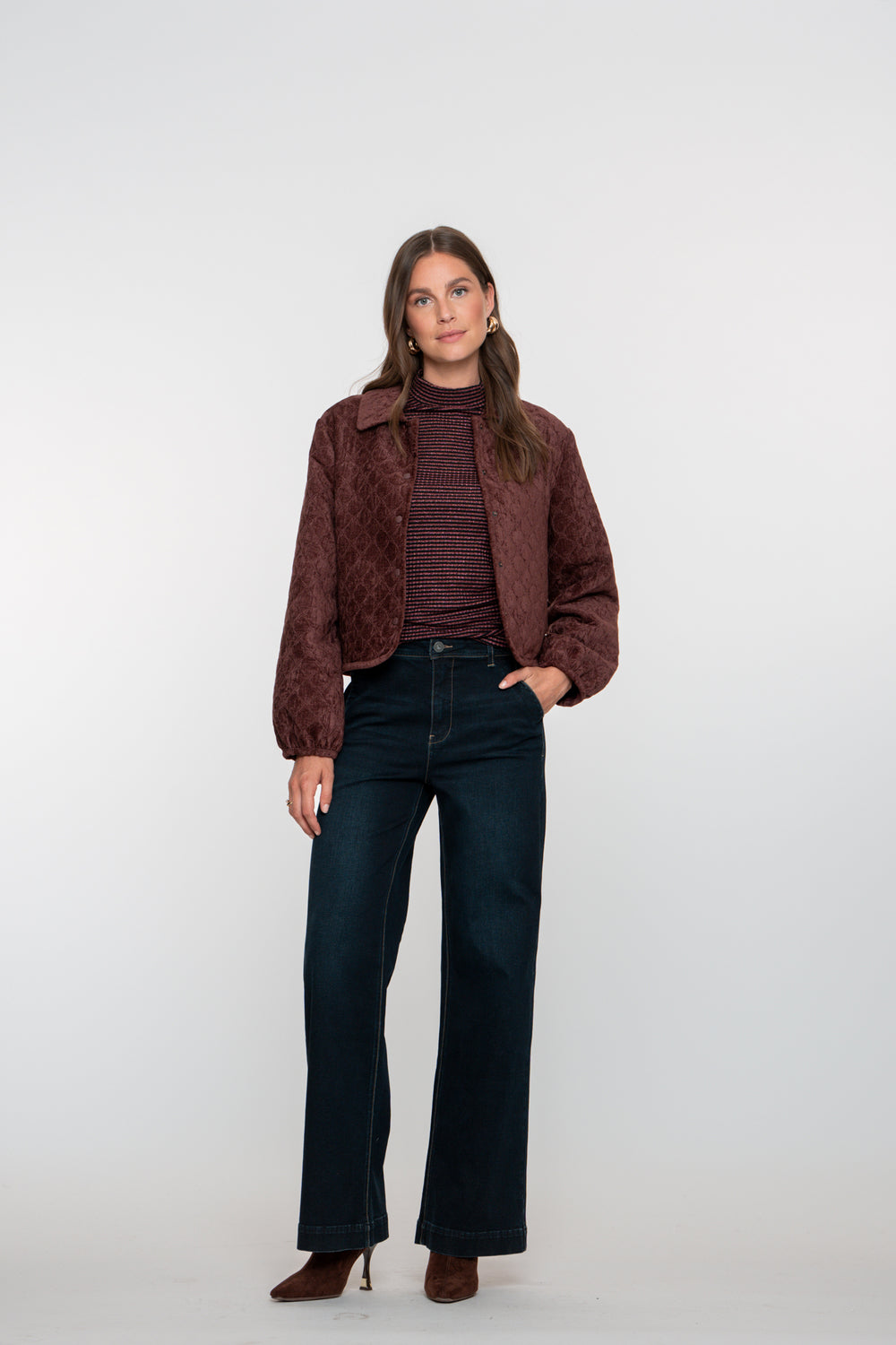 Geisha Damenklassische Jeans aus Denim