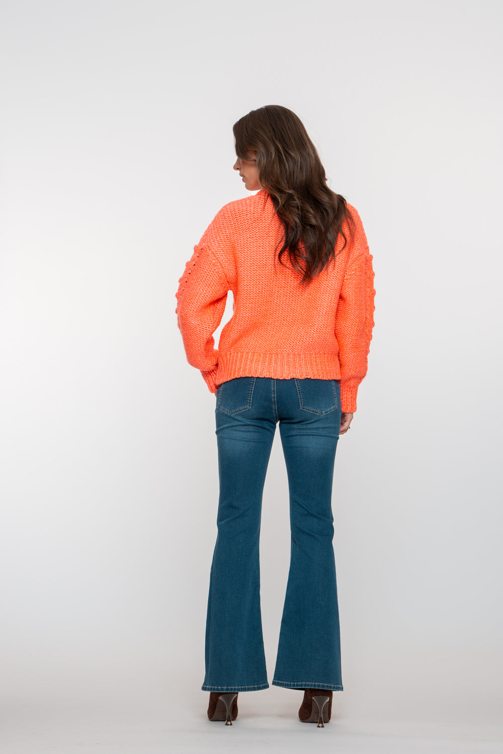 Geisha Damen-Slim-Flared-Jeans