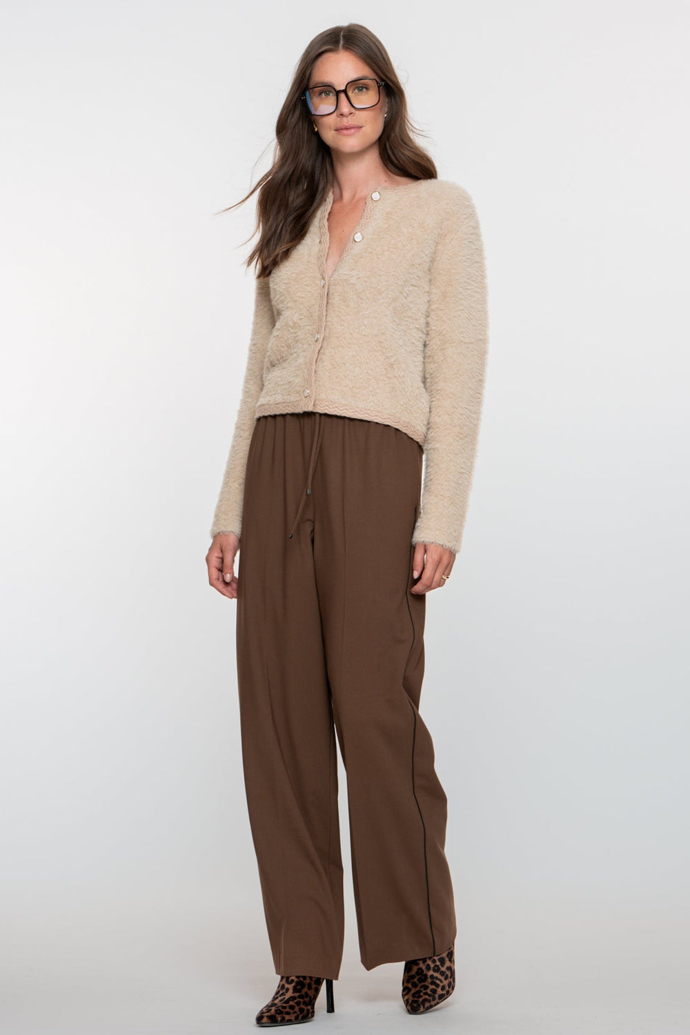 Geisha Damenhose mit fließender Silhouette