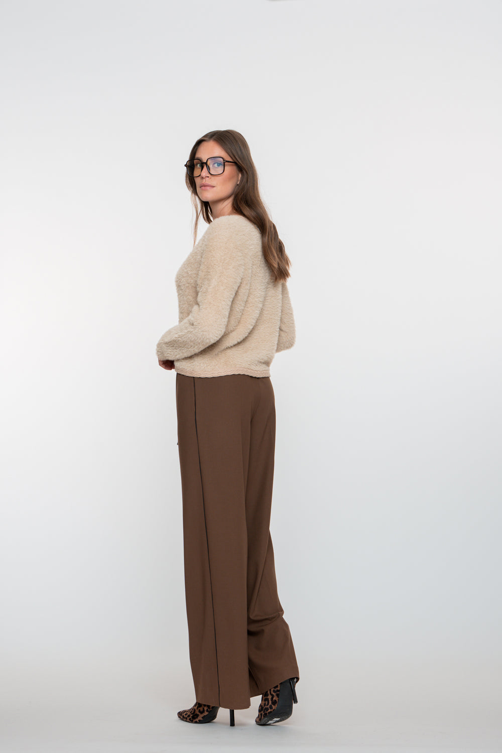 Geisha Damenhose mit fließender Silhouette
