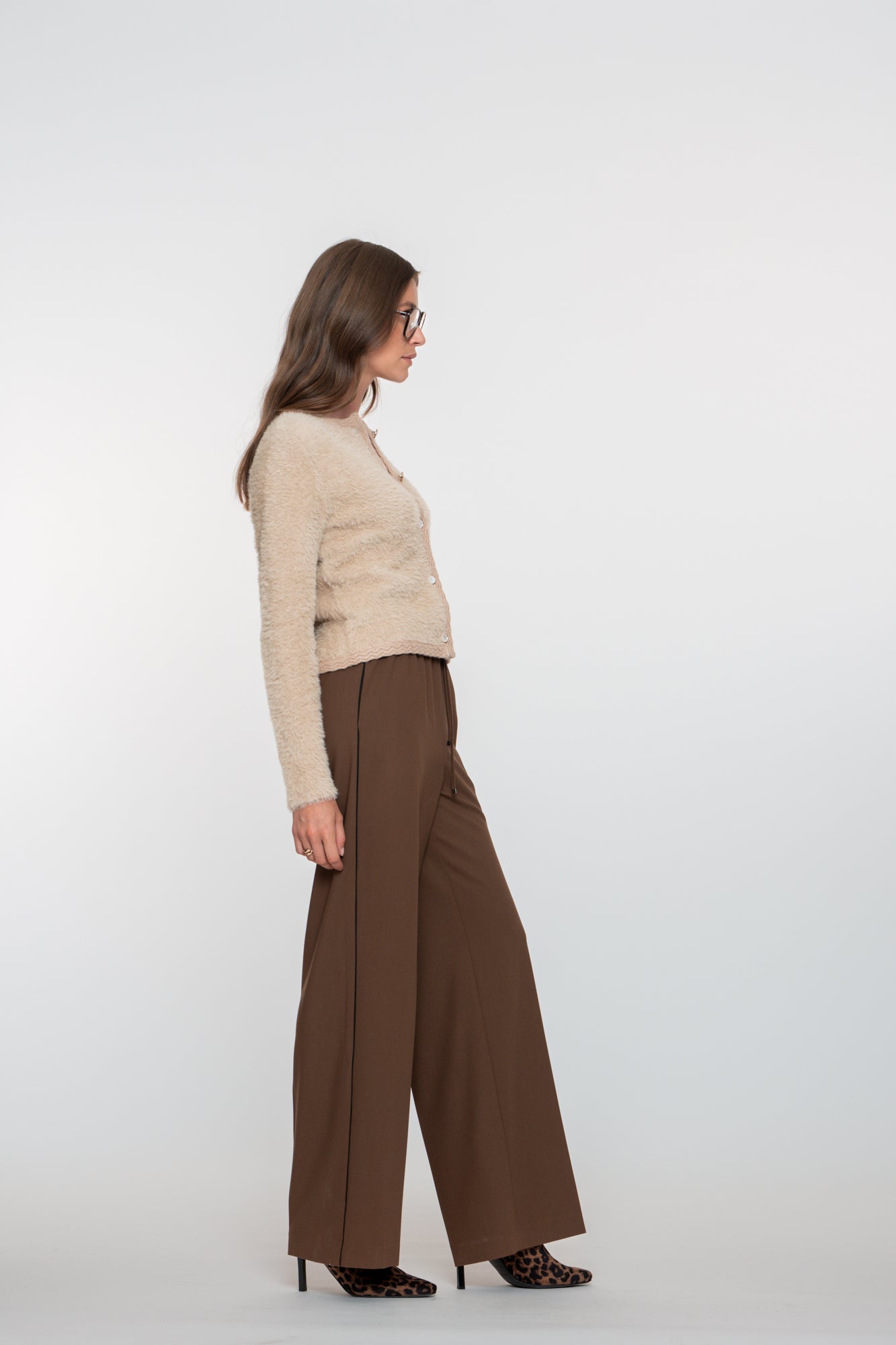 Geisha Damenhose mit fließender Silhouette