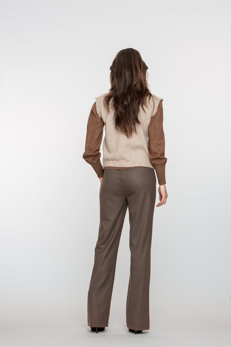 Geisha Damenhose mit elastischem Bund in gepflegtem Look