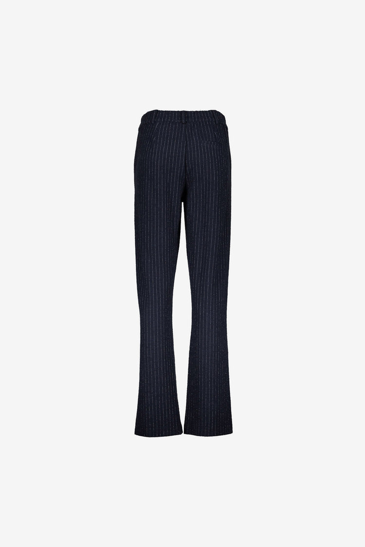 Geisha Damen-High-Waist-Nadelstreifenhose