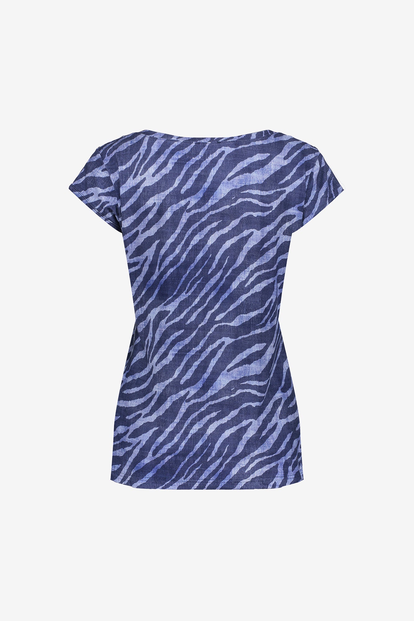 Geisha Fashion Damen T-Shirt mit Rundhalsausschnitt und Print