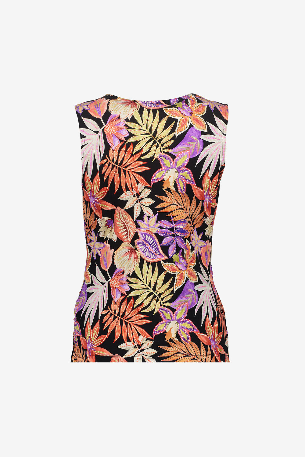 Geisha Fashion Damen Wickeltop mit Print