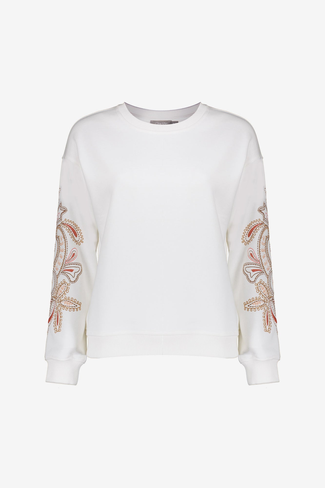 Geisha Fashion Damenpullover mit Kunstwerk-Ärmeln