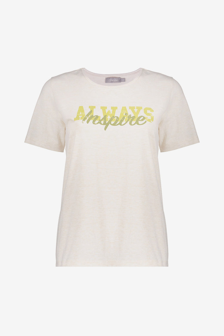 Geisha Fashion Damen T-Shirt 'Always Inspire'