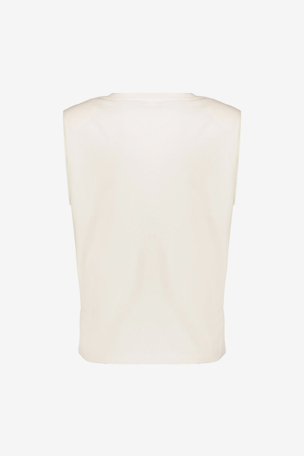 Geisha dames T-shirt met schoudervulling en rhinestones