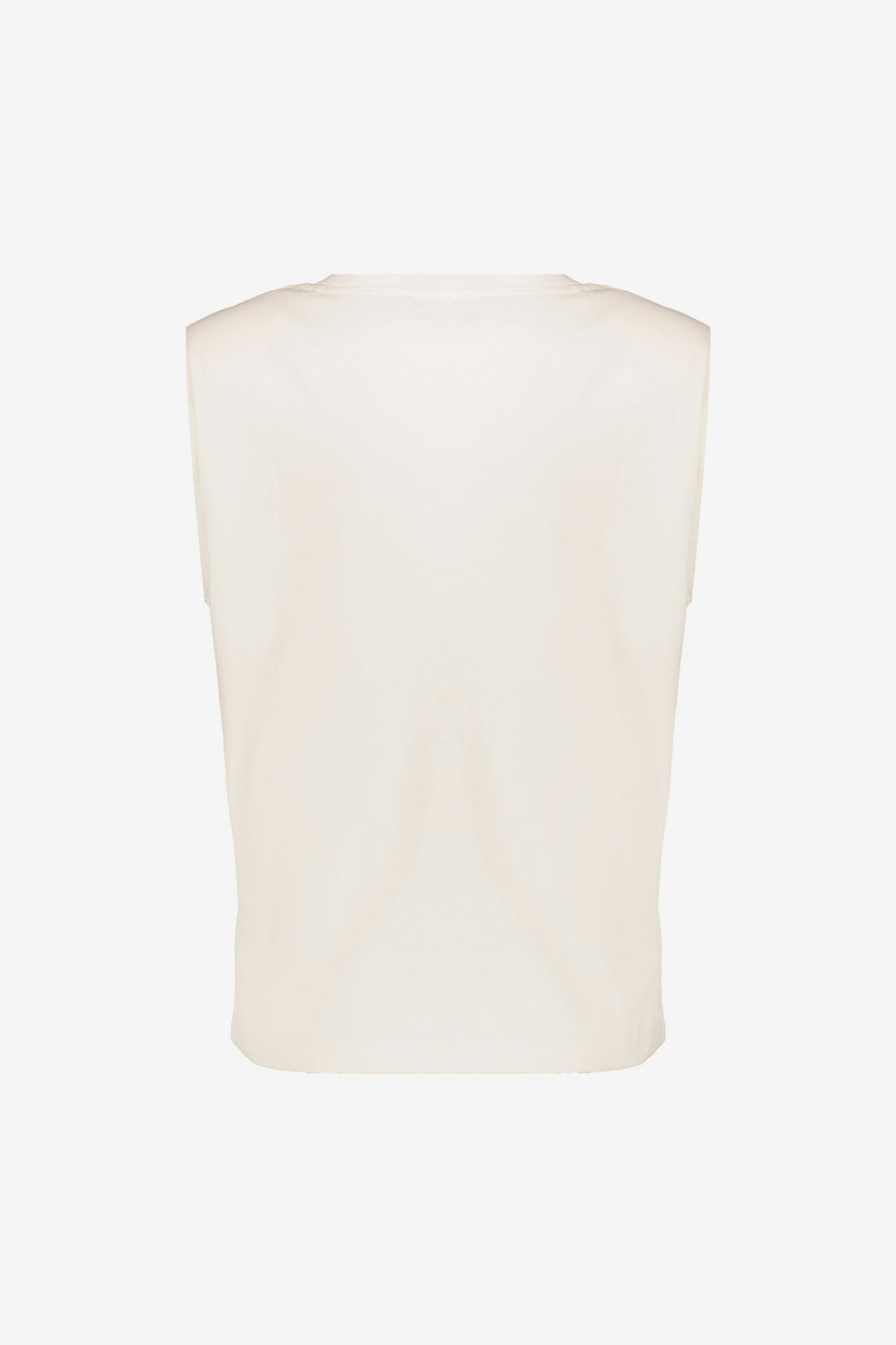 Geisha dames T-shirt met schoudervulling en rhinestones