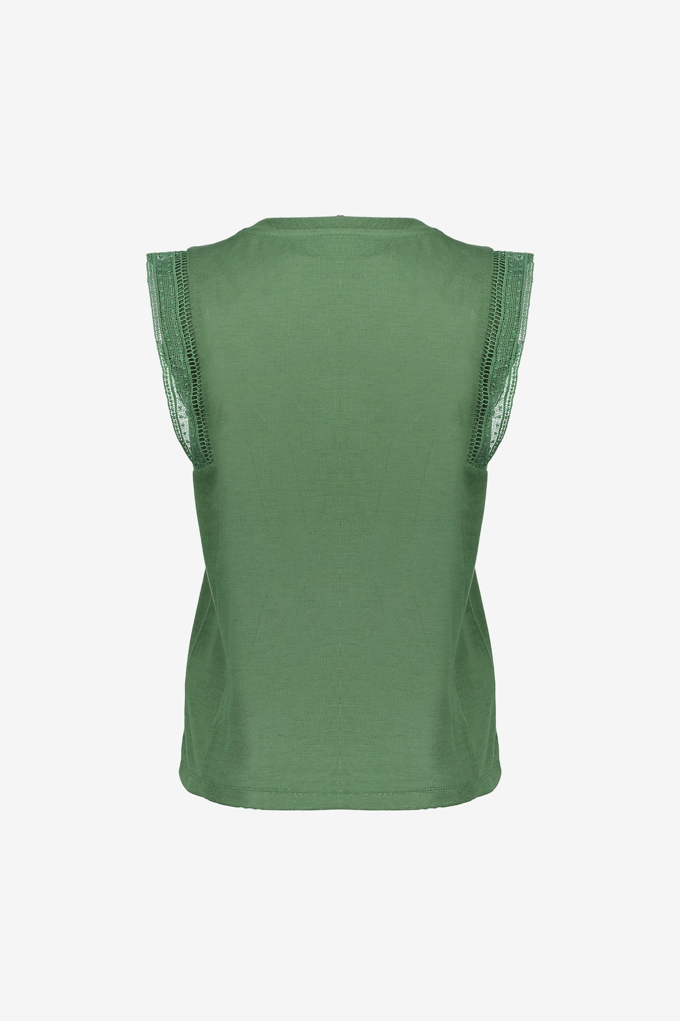 Geisha Fashion Damen Tanktop mit verspieltem Schulterdetail