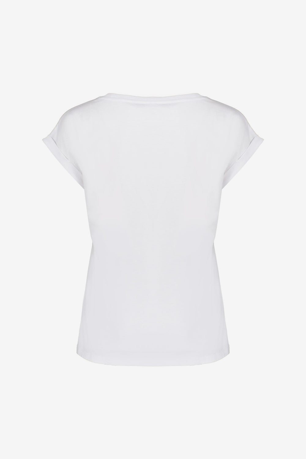 Geisha Fashion Damen Basic T-Shirt mit verspieltem Detail