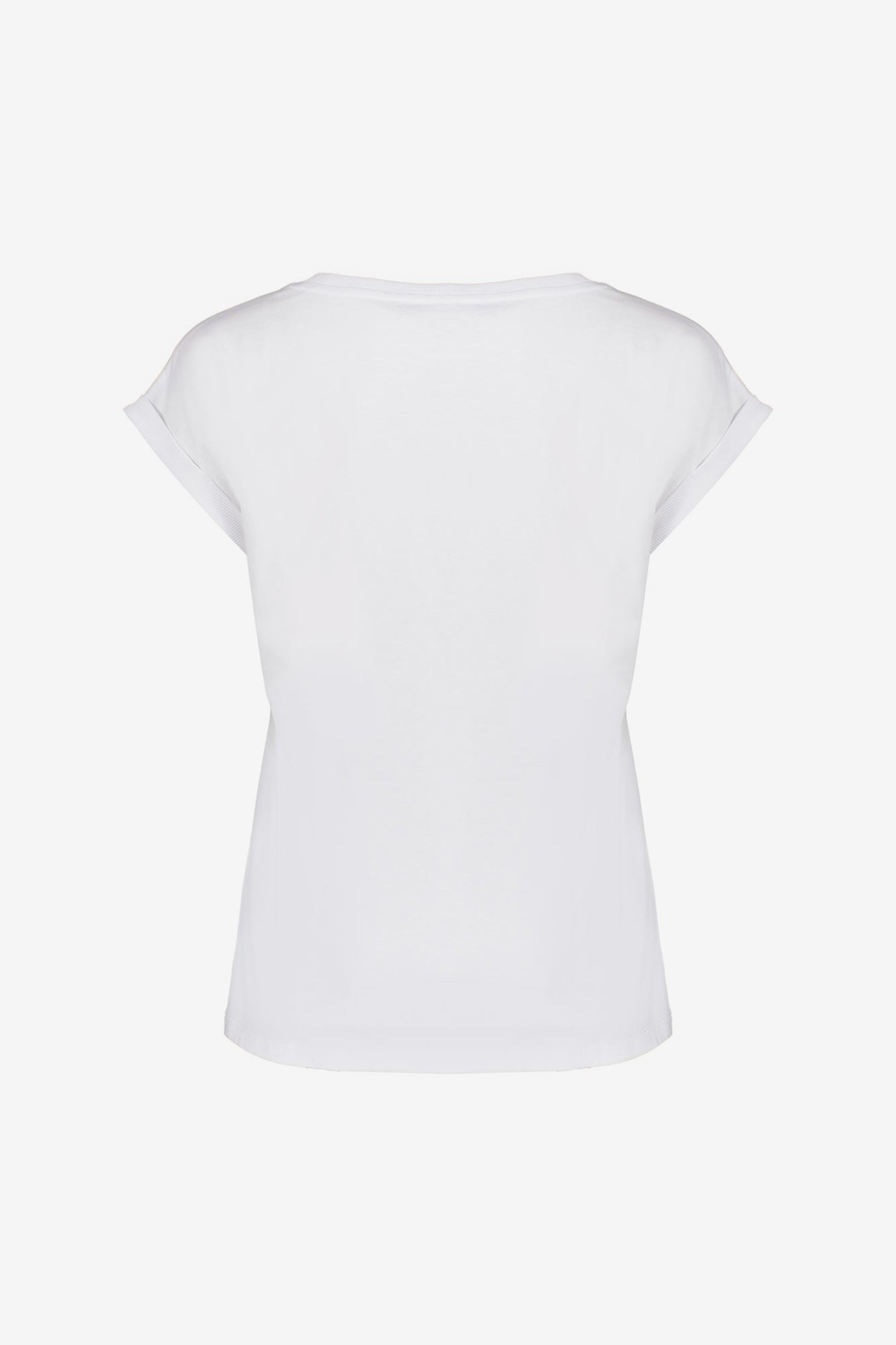 Geisha Fashion Damen Basic T-Shirt mit verspieltem Detail