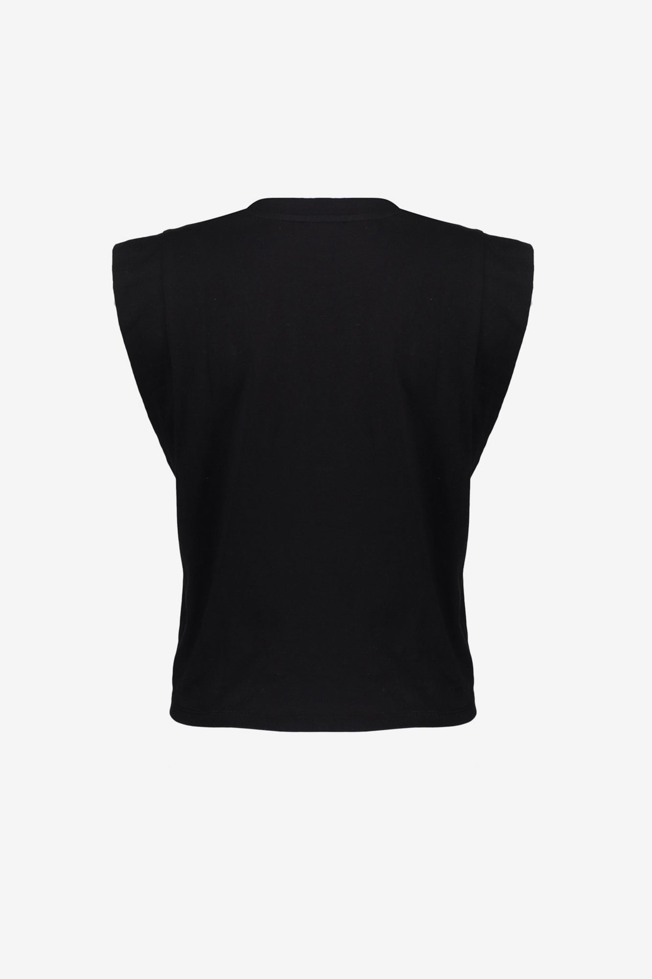Geisha dames T-shirt met knoopdetail en animal lettering