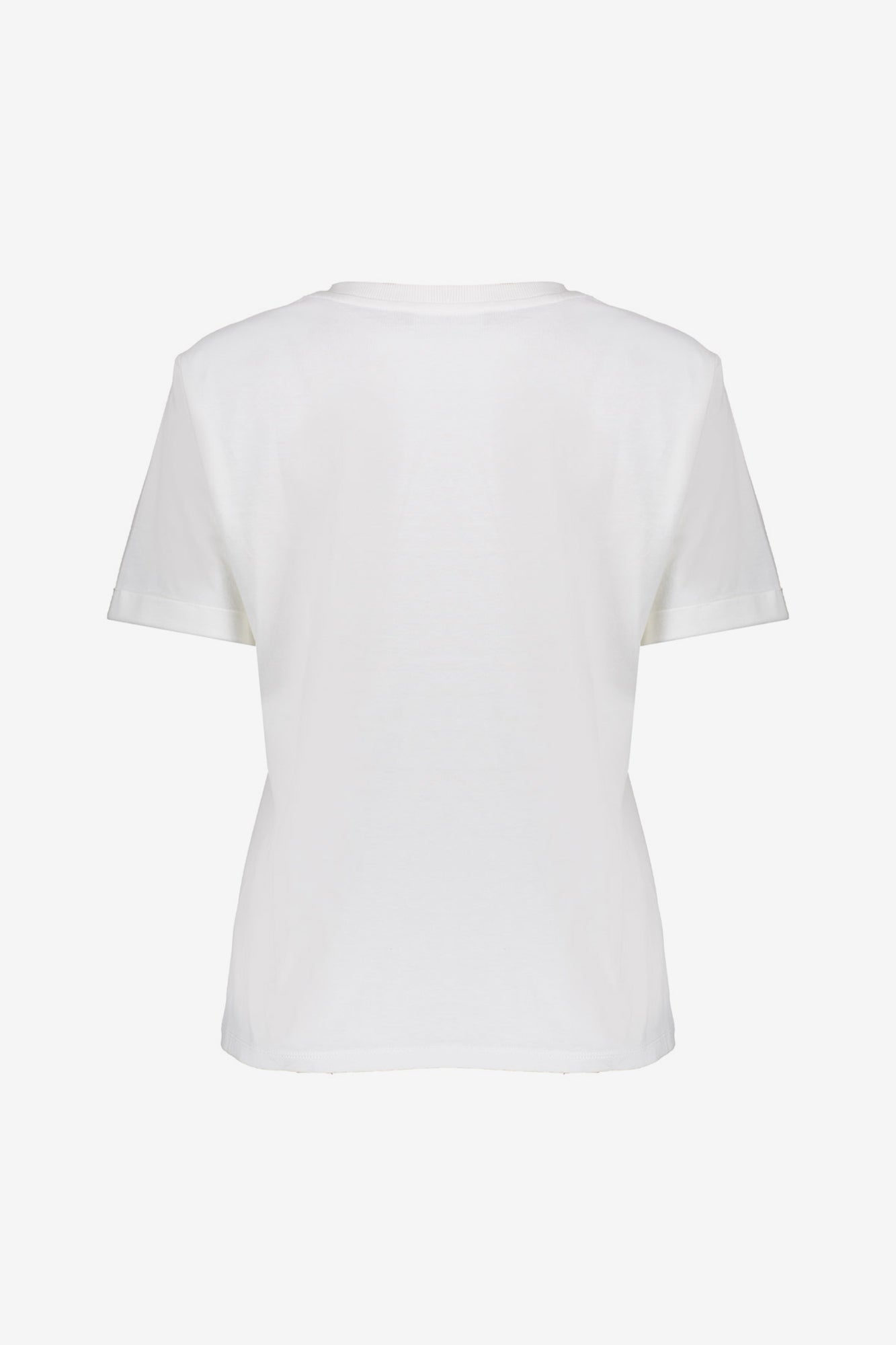 Geisha Fashion Damen Basic T-Shirt mit Palmengrafik