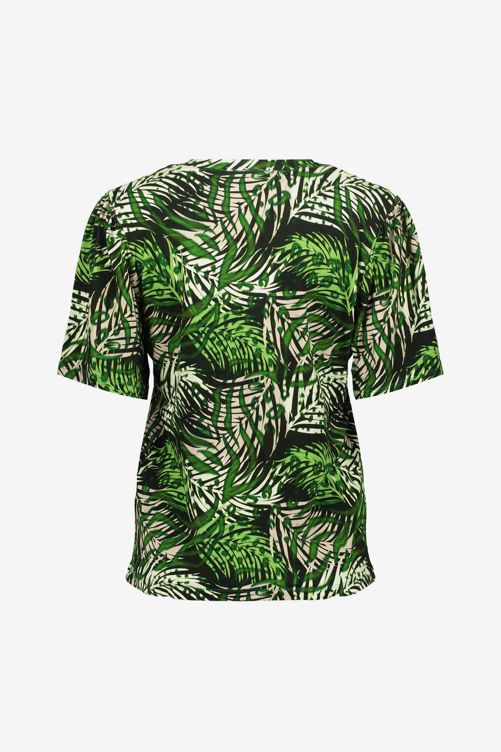 Geisha Damen-T-Shirt mit V-Ausschnitt und Print