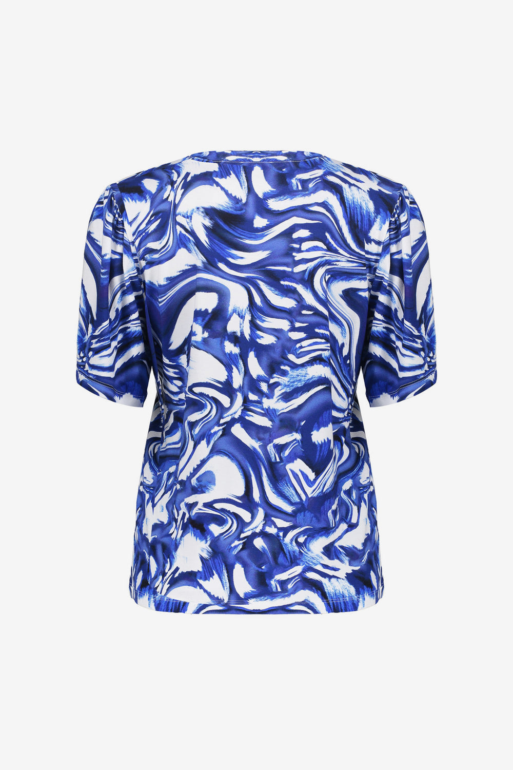 Geisha dames T-shirt met V-hals en print