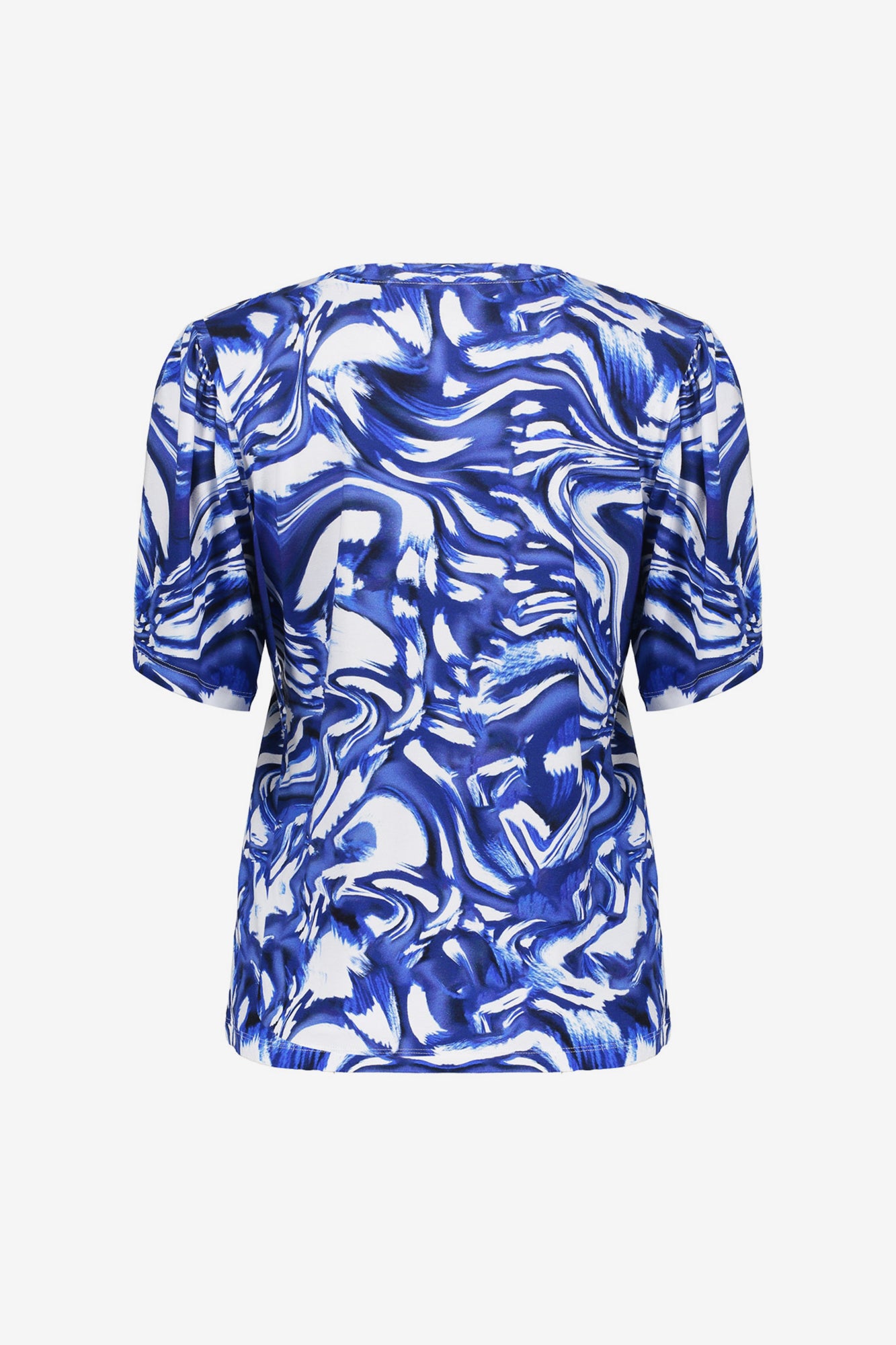 Geisha dames T-shirt met V-hals en print
