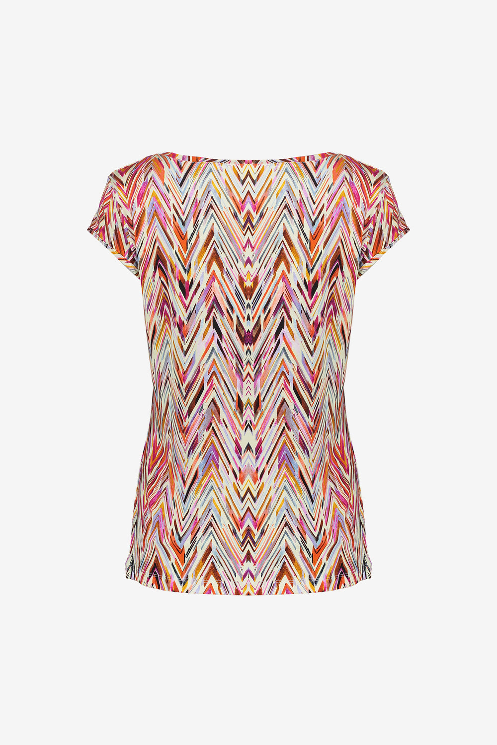 Geisha dames T-shirt met ronde hals en print