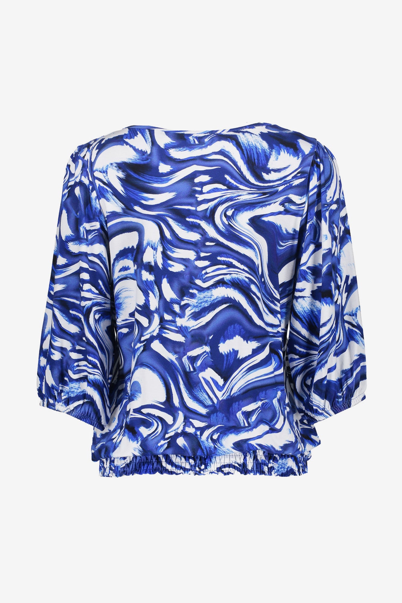 Geisha dames T-shirt met 3/4 mouwen en print