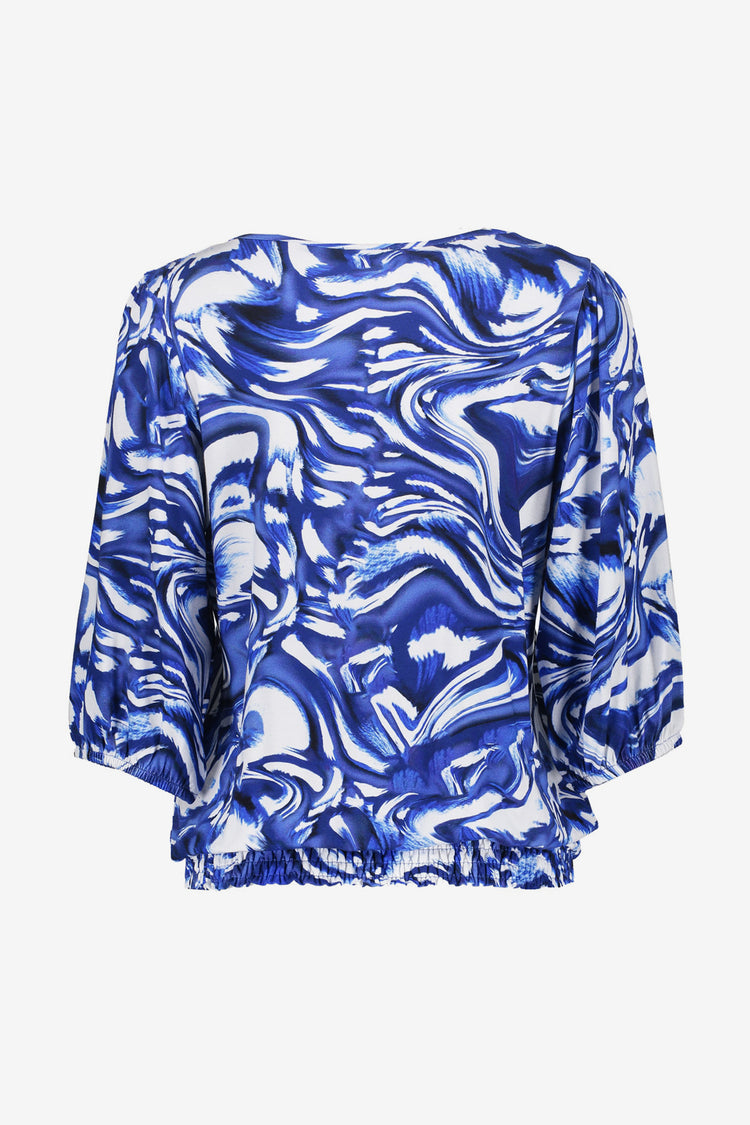 Geisha dames T-shirt met 3/4 mouwen en print