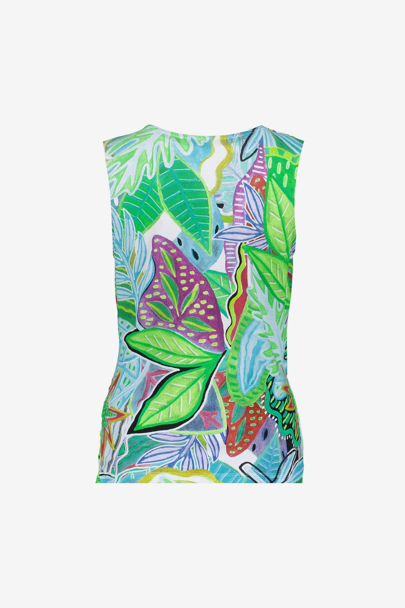Geisha dames omslag top met print