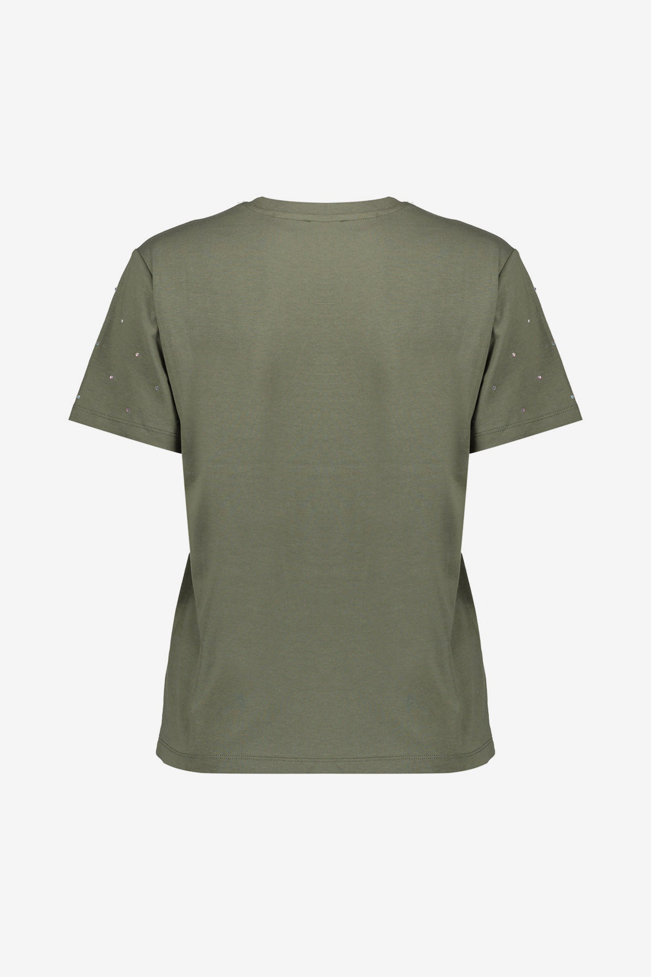 Geisha Damen-T-Shirt mit Strasssteinen