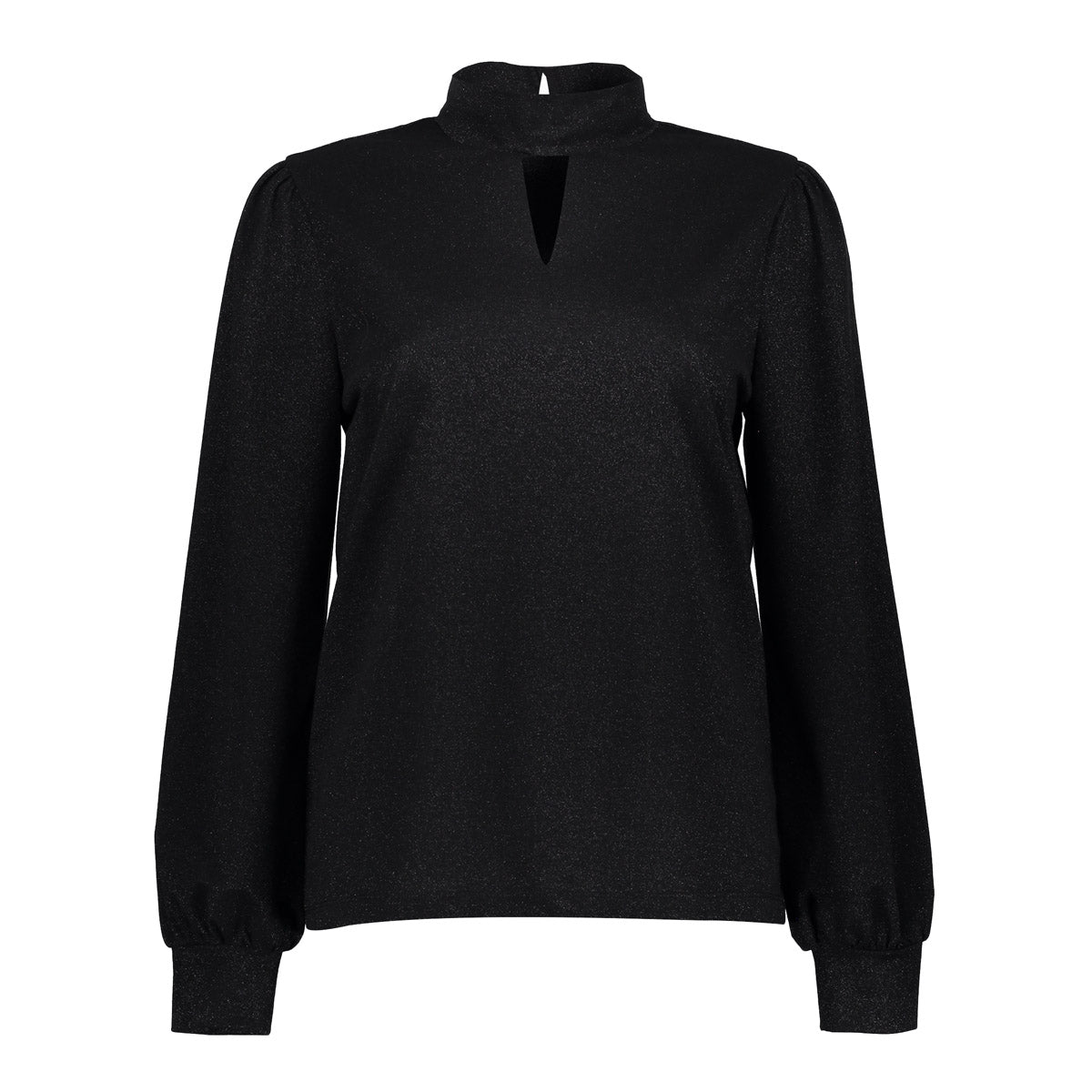 Geisha Damen-Choker-Top mit Puffärmeln