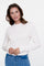 Geisha Damen Basic-Top mit Rüschen
