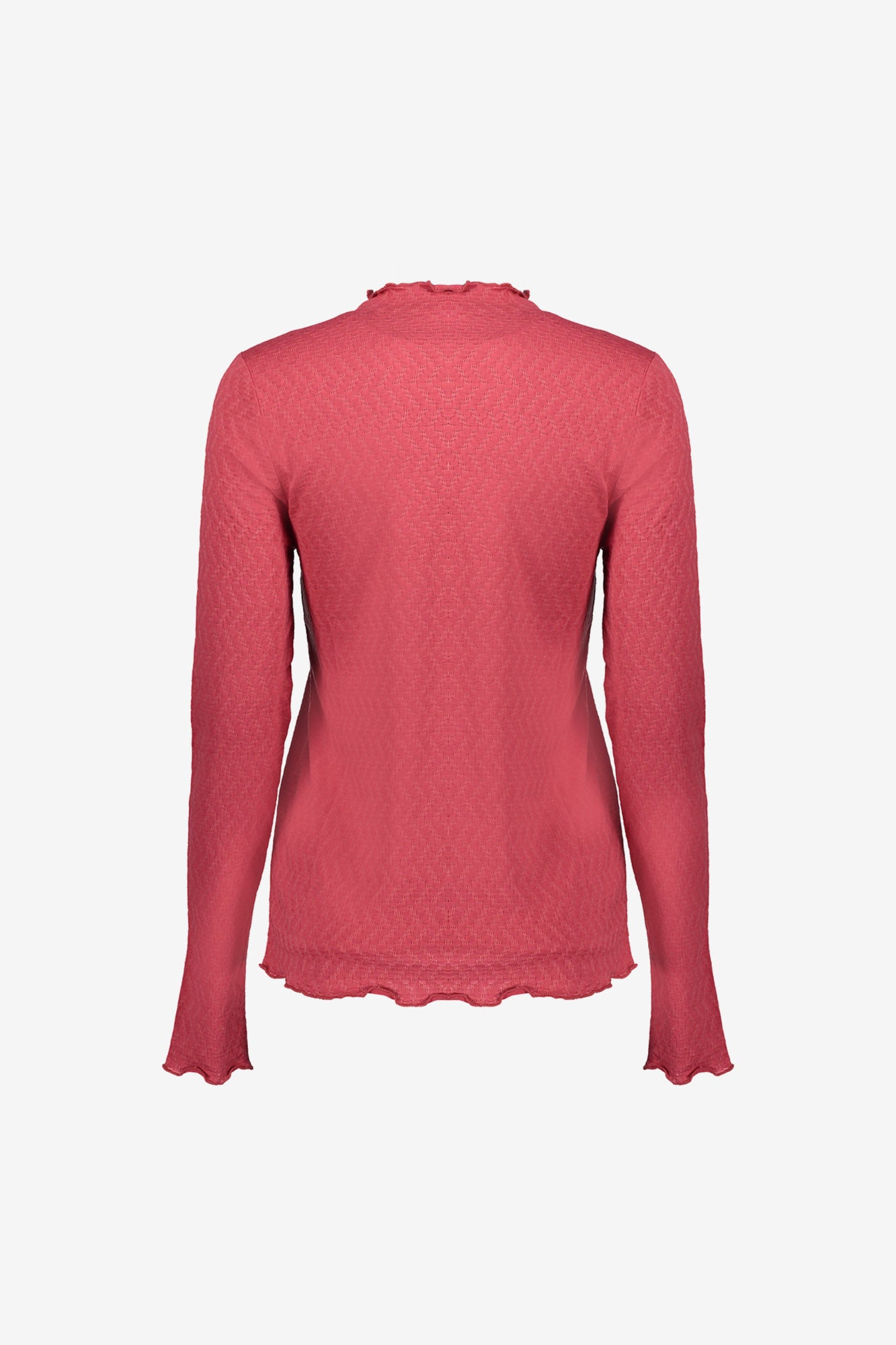 Geisha Damen Basic-Top mit Rüschen