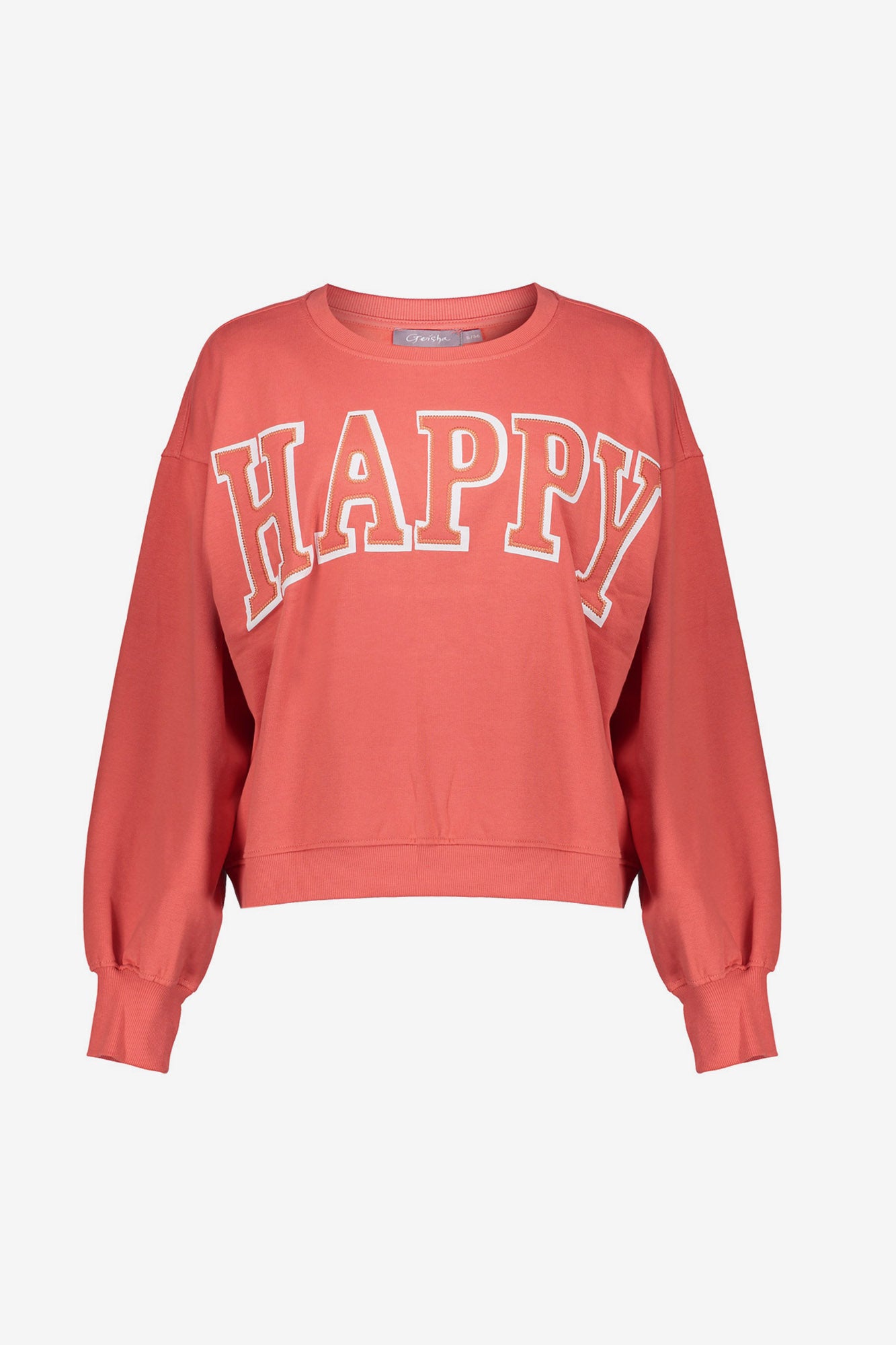 Geisha Damen-Sweatshirt ‚Happy