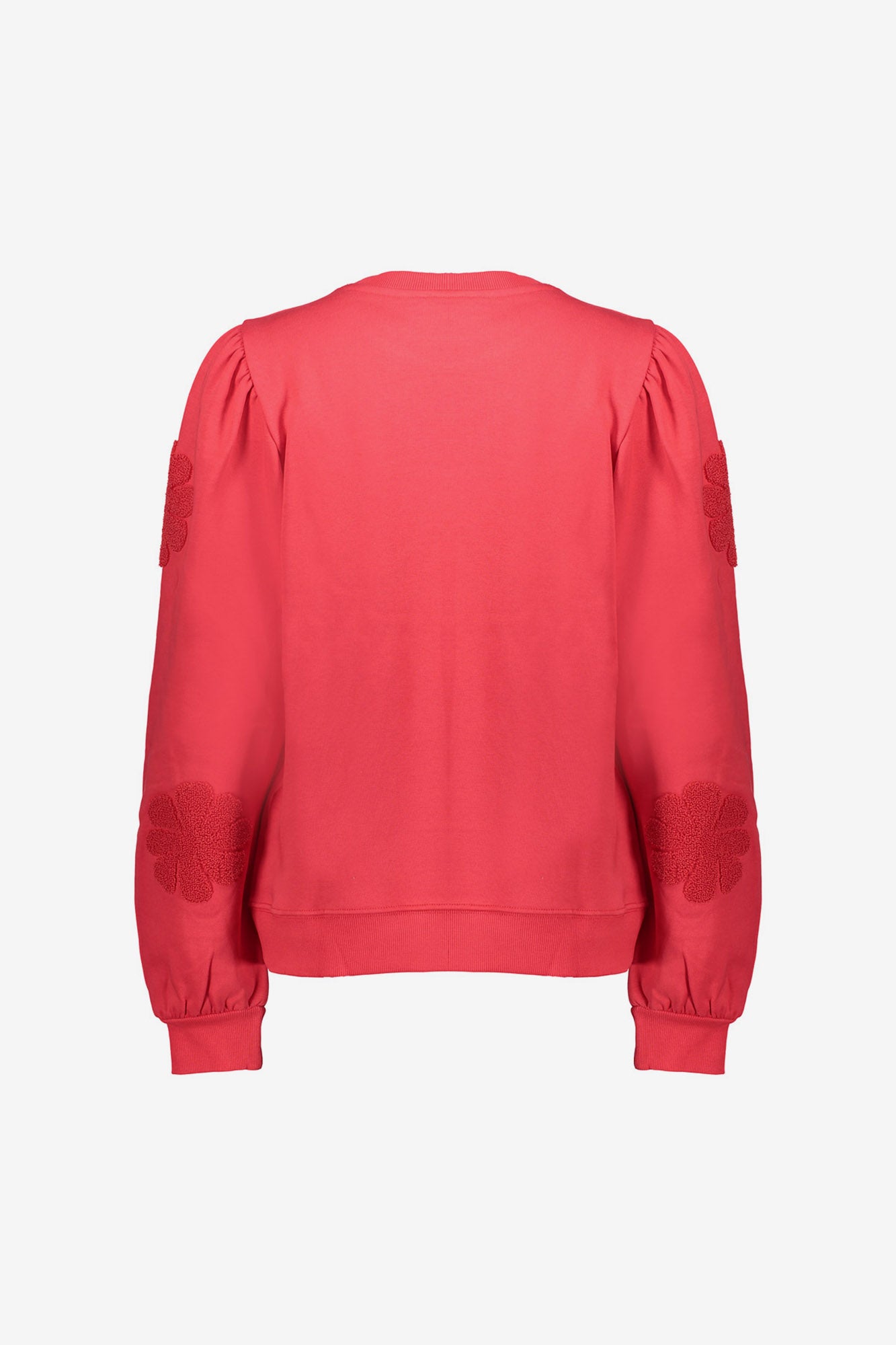 Geisha Damenpullover mit gestickten Blumen