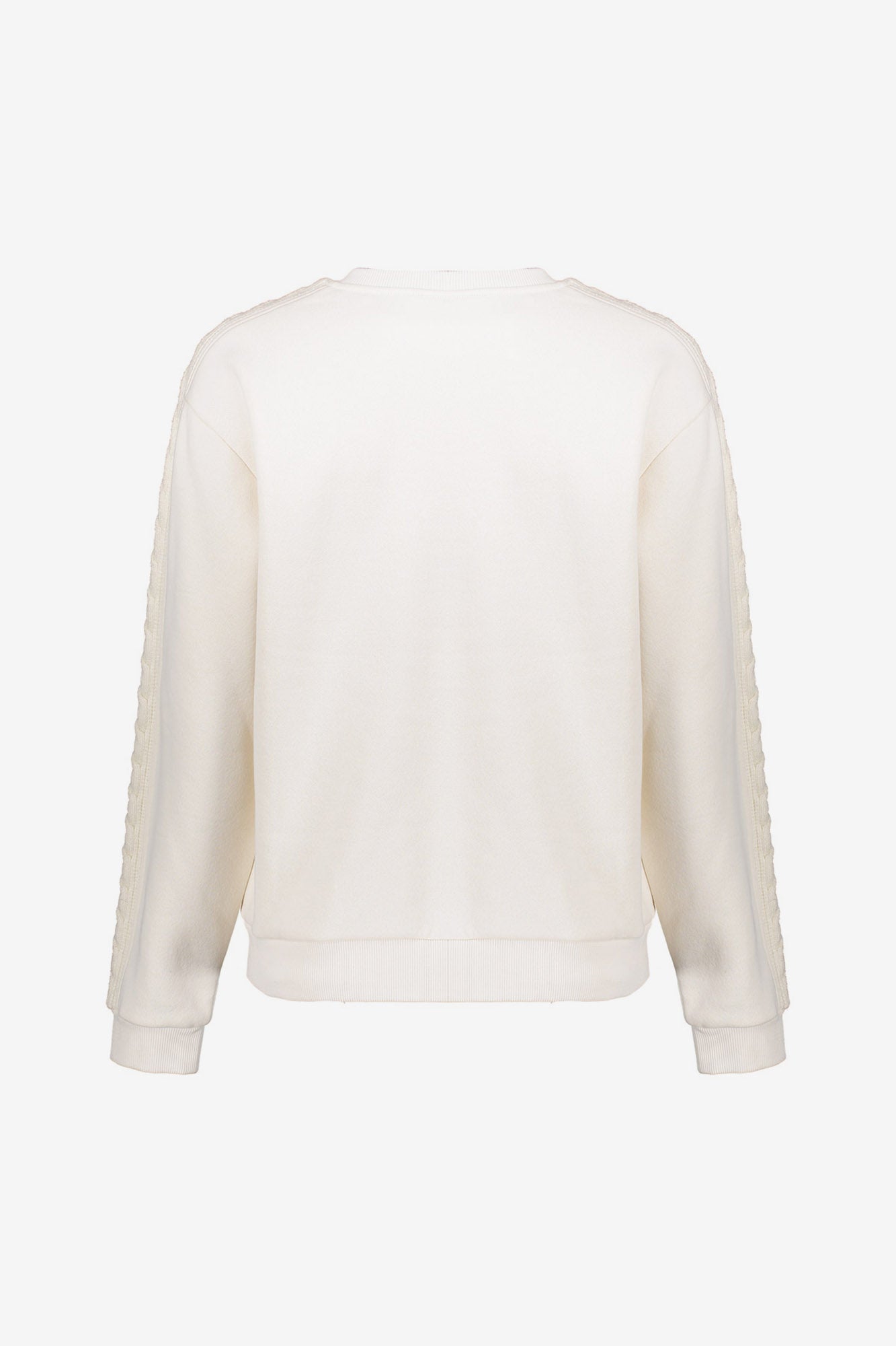Geisha Damen-Sweatshirt mit Strickdetail