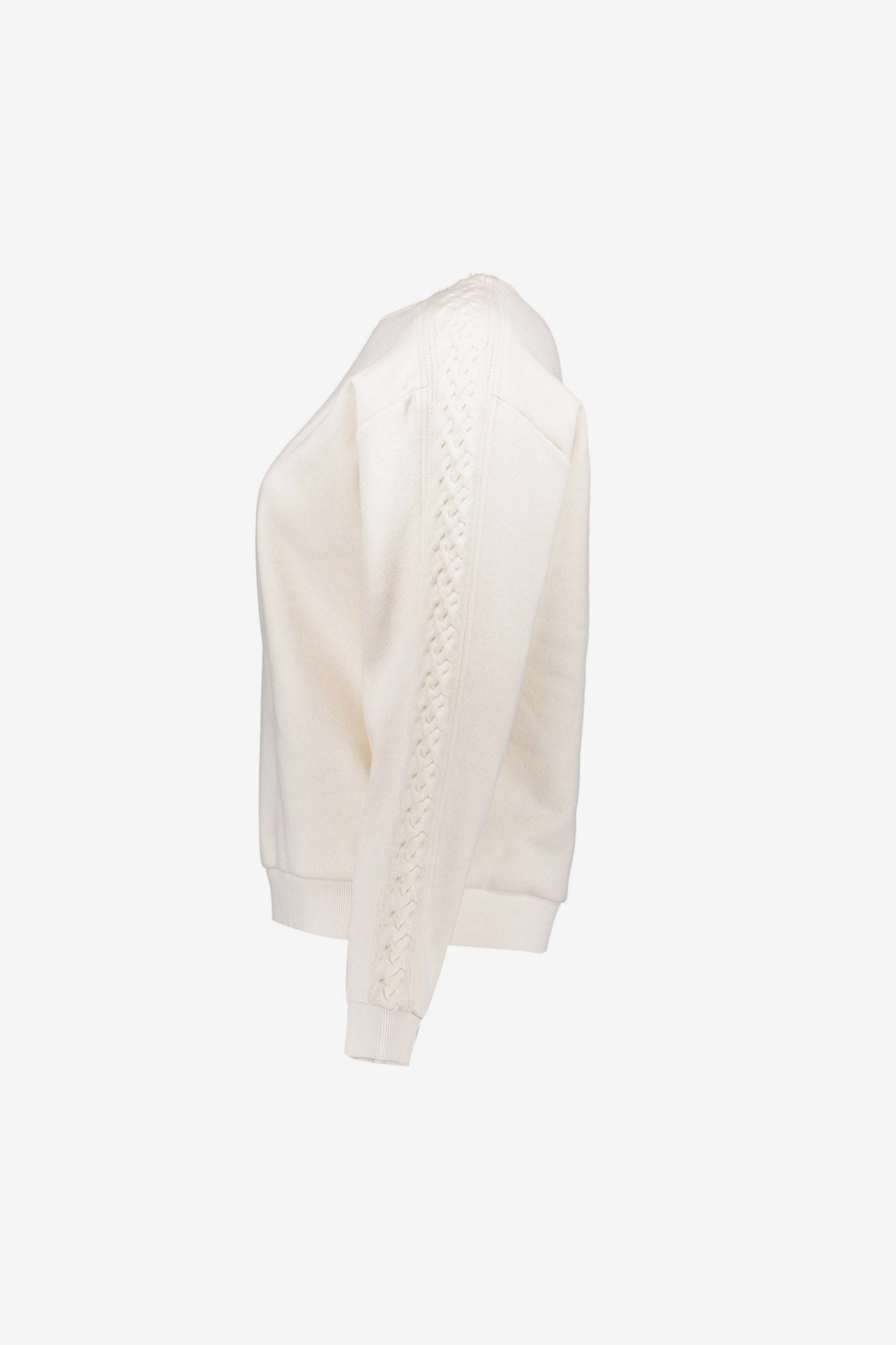 Geisha Damen-Sweatshirt mit Strickdetail