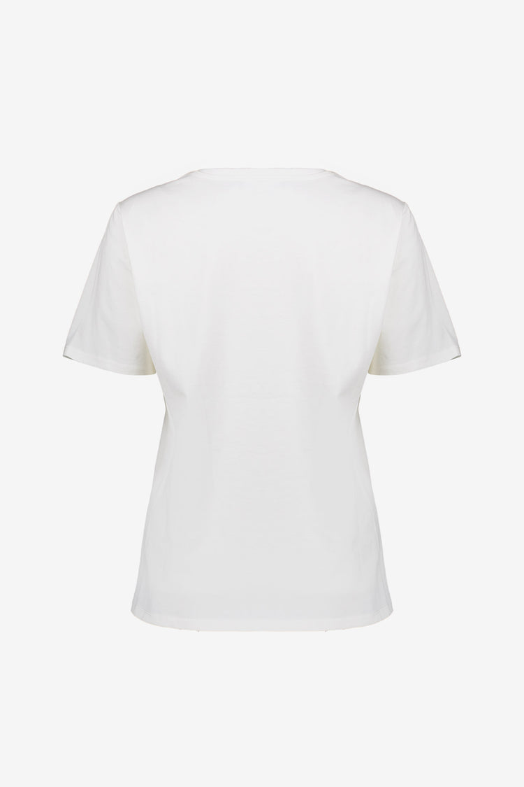 Geisha Damen-Basic-T-Shirt mit „Lucky Day“-Print