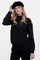 Geisha Damen-Sweatshirt mit goldenen Knöpfen