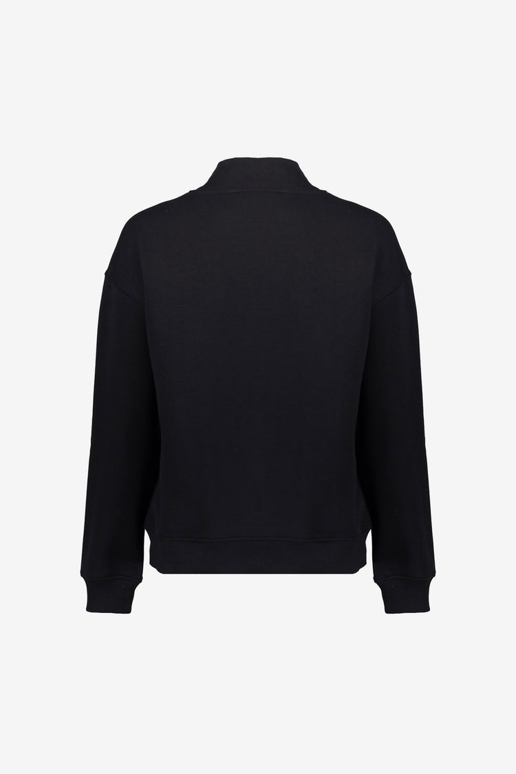 Geisha Damen-Sweatshirt mit goldenen Knöpfen
