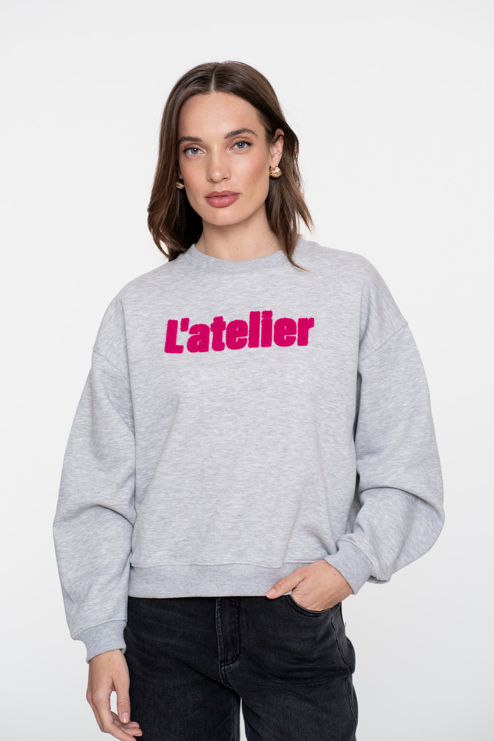 Geisha Damen Oversized-Sweater L’atelier